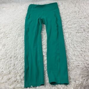 Lululemon Invigorate High-Rise Crop 23" Maldives Green